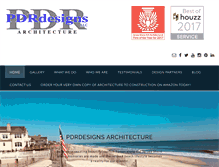Tablet Screenshot of pdrdesigns.com